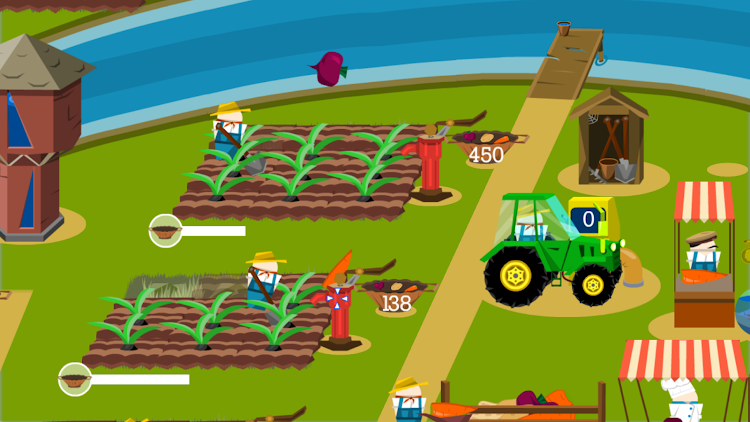 #8. Farm & Mine: Idle City Tycoon (Android) By: Airapport