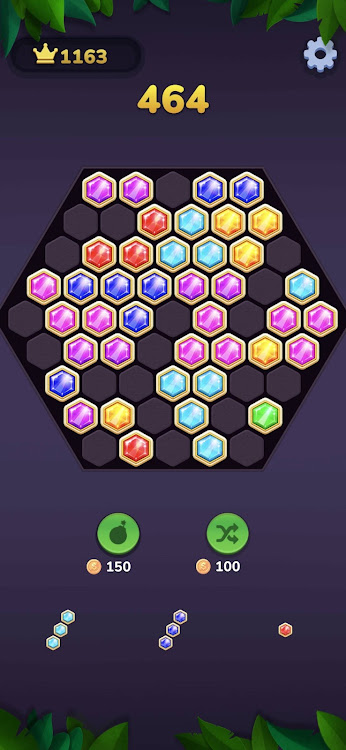 #6. Block 1010: Classic & Hexagon (Android) By: GudoGames