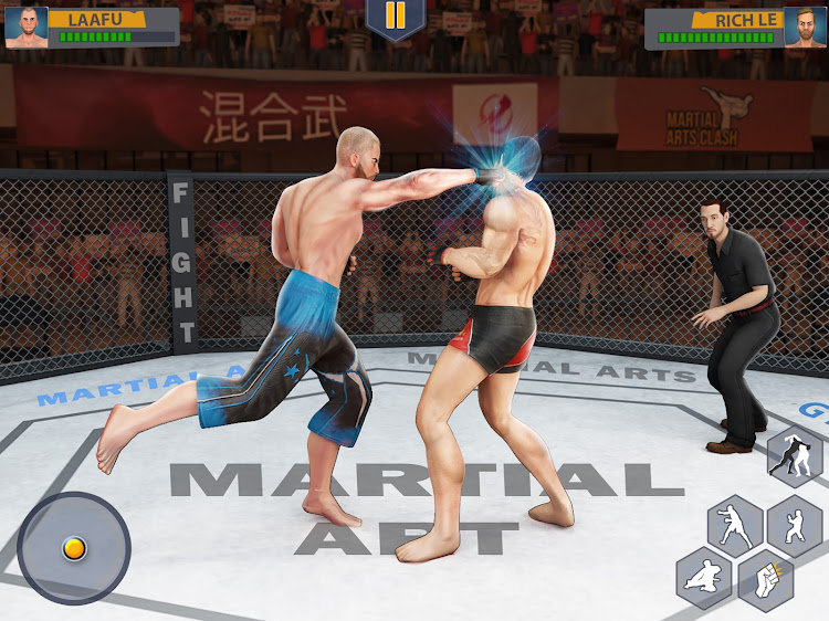 #9. Martial Arts: Fighting Games (Android) By: Fighting Arena