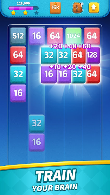 #3. Merge Blocks: 2048 Game (Android) By: Merge Puzzle Games