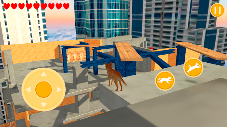 #6. Only Down Cat Simulator (Android) By: DarkPlay Game