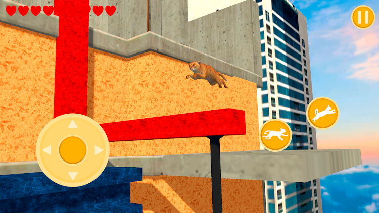 #7. Only Down Cat Simulator (Android) By: DarkPlay Game