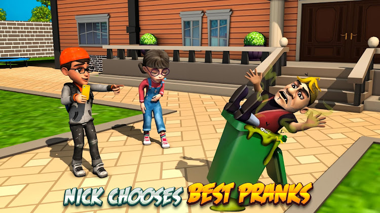 #6. Save The House : Prank Game 3D (Android) By: Z & K Games