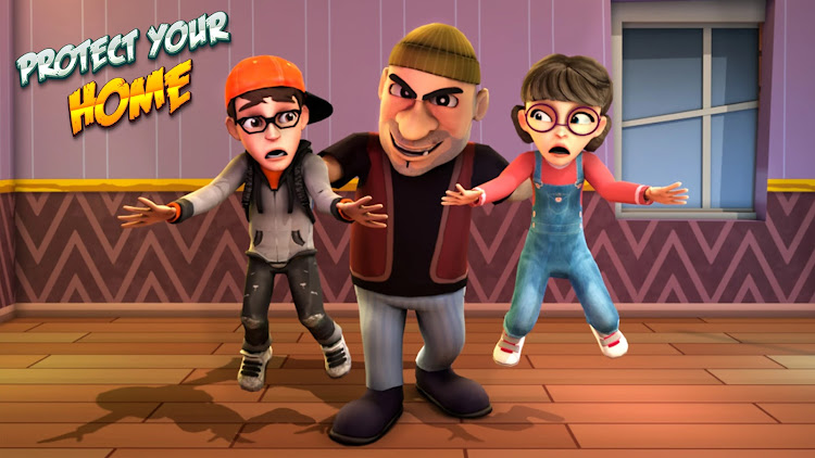 #8. Save The House : Prank Game 3D (Android) By: Z & K Games