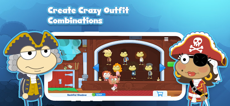 #4. Poptropica: Fun Kids Adventure (Android) By: StoryArc Media