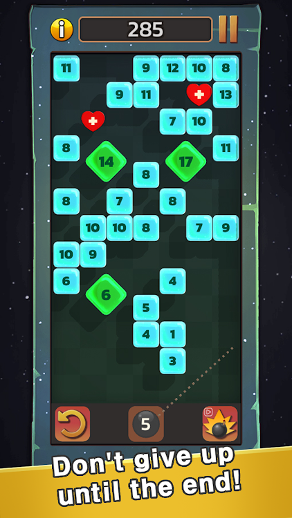 #5. Brick Space-Block Breaker Fun (Android) By: JCTeam