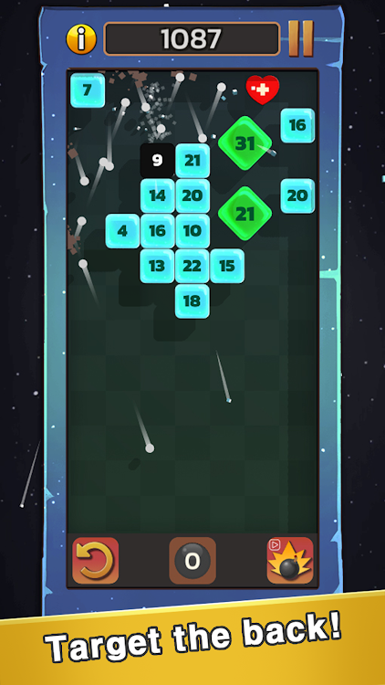 #6. Brick Space-Block Breaker Fun (Android) By: JCTeam