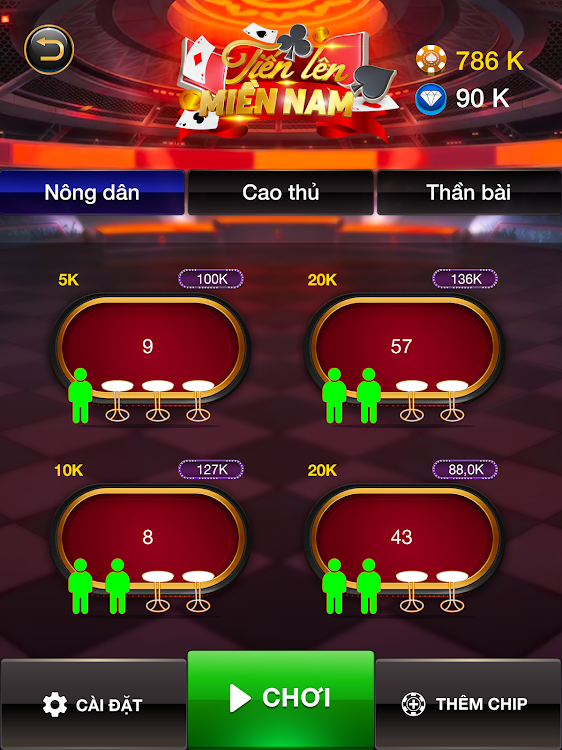 #7. Chinese Poker: Animal Slots (Android) By: Gosiha Pte. Ltd.