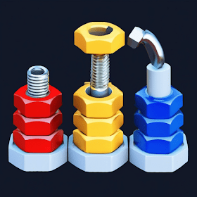 Hexa Sort Nuts and Bolts Games