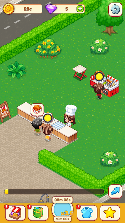 #4. Billionaire Chef: Idle Tycoon (Android) By: Boomware Studio