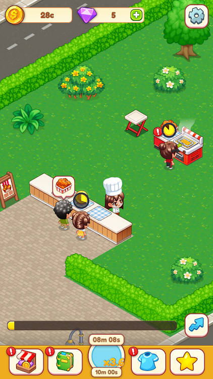 #7. Billionaire Chef: Idle Tycoon (Android) By: Boomware Studio