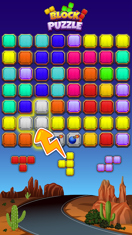 #3. Block Puzzle Brick Game (Android) By: Spell Forge