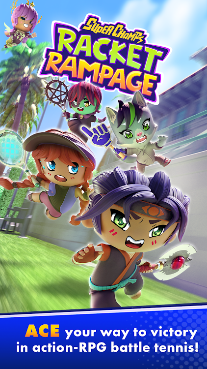 #6. Super Champs: Racket Rampage (Android) By: Joyride Games