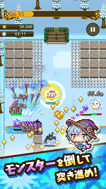 #4. ピコピコサバイバーズ2D：爽快アクションRPG (Android) By: ScopeNext Inc.