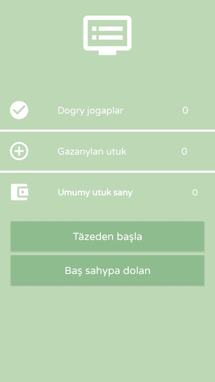 #2. Pully Sorag : Akyl bäsleşigi (Android) By: Üstünlik