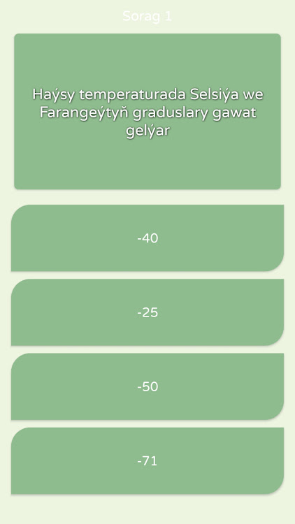 #3. Pully Sorag : Akyl bäsleşigi (Android) By: Üstünlik