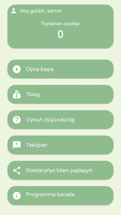 #6. Pully Sorag : Akyl bäsleşigi (Android) By: Üstünlik