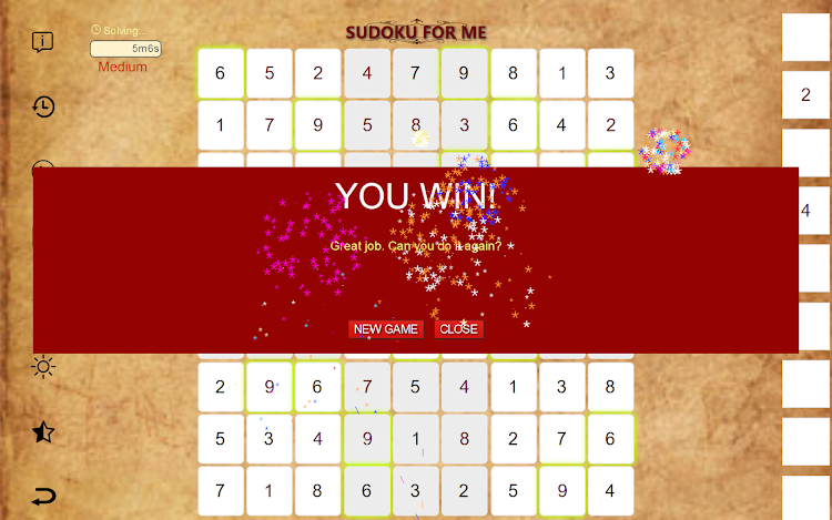 #10. Sudoku Daily - Classic Puzzle (Android) By: GTSStar .co