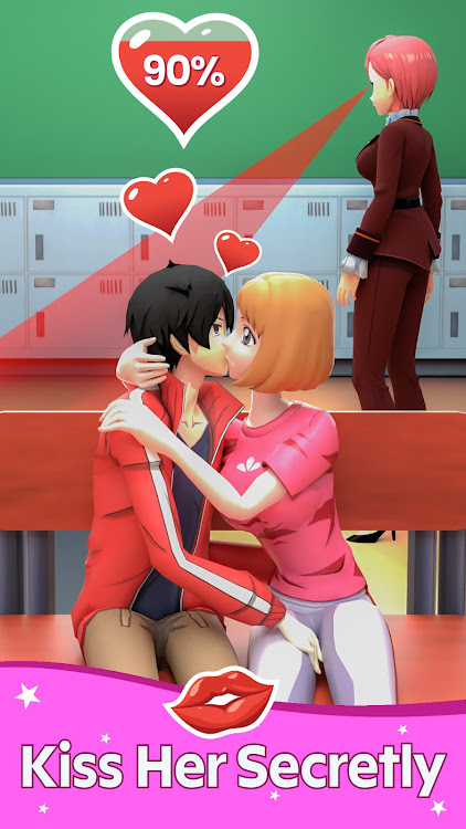 #7. Kiss in Public: Anime Romance (Android) By: 360 Gaming Studio