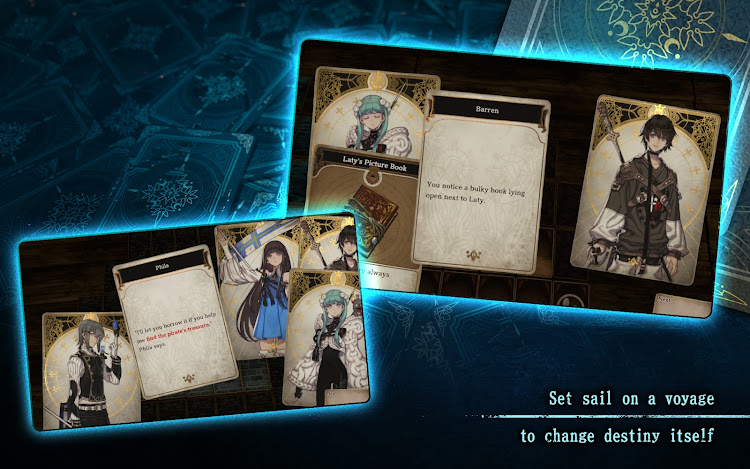 #4. VoiceofCards:TheForsakenMaiden (Android) By: SQUARE ENIX Co.,Ltd.