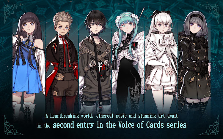 #3. VoiceofCards:TheForsakenMaiden (Android) By: SQUARE ENIX Co.,Ltd.