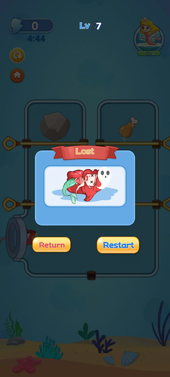 #5. Mermaid Rescue (Android) By: huangming