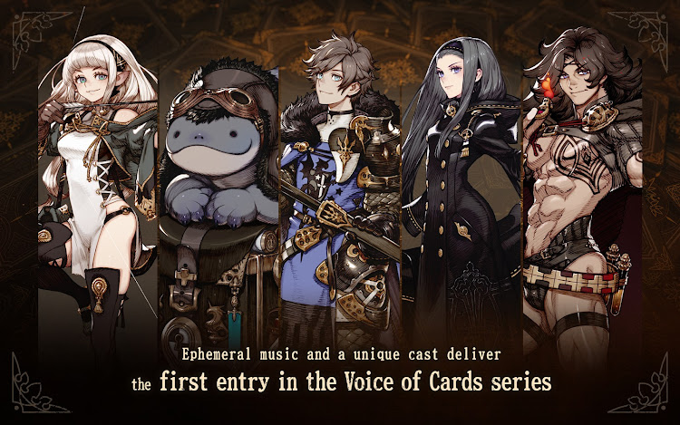 #3. VoiceofCardsTheIsleDragonRoars (Android) By: SQUARE ENIX Co.,Ltd.