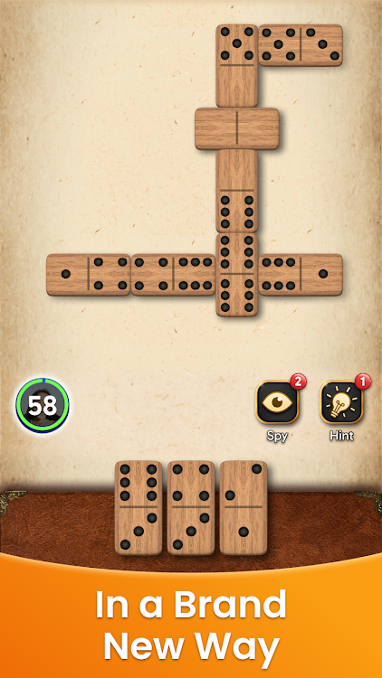 #2. Dominoes Master: Classic Game (Android) By: Playvalve