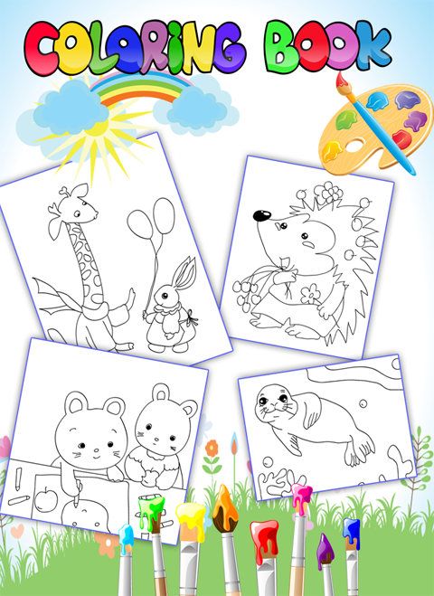 #9. Magic Coloring - Color & Draw (Android) By: Doodle Joy Studio