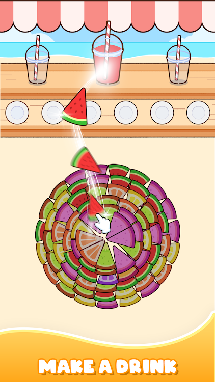 #5. Fruit Sort: Juicy Match Game (Android) By: Mirai Global Publishing