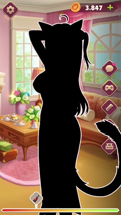 #4. Furry Girls: Growth Simulator (Android) By: Emalak Labs