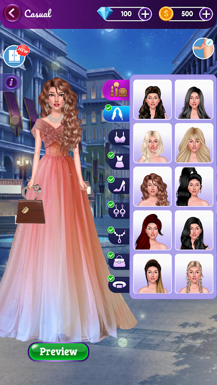 #10. Fashion Show: Dress up, Makeup (Android) By: Makeup Games for girls