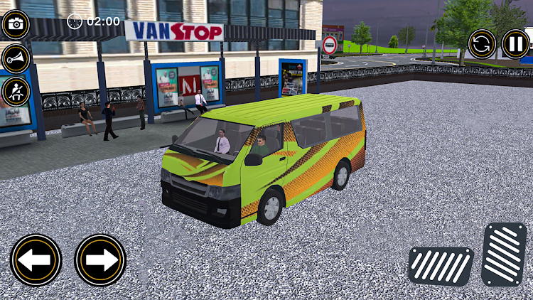 #9. Van Simulator Minibus Games (Android) By: Friends Coding World