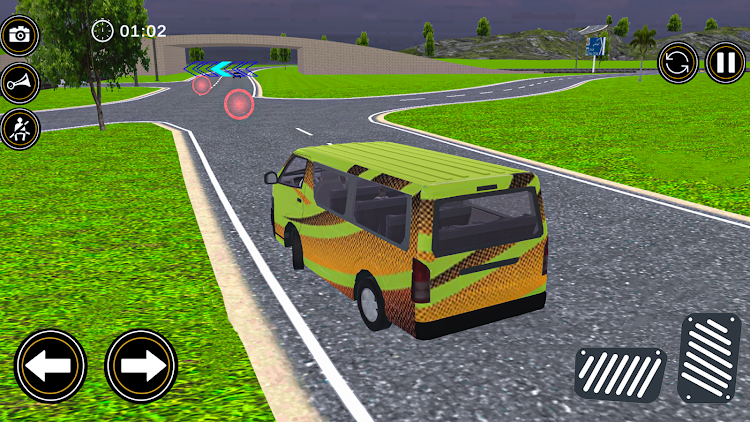 #10. Van Simulator Minibus Games (Android) By: Friends Coding World