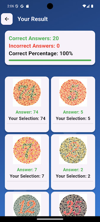 #5. Color Blind Test (Android) By: ARJUN ADHIKARI