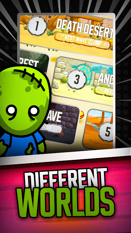 #3. Zombie Idle Tower Defense TD (Android) By: CATana Games