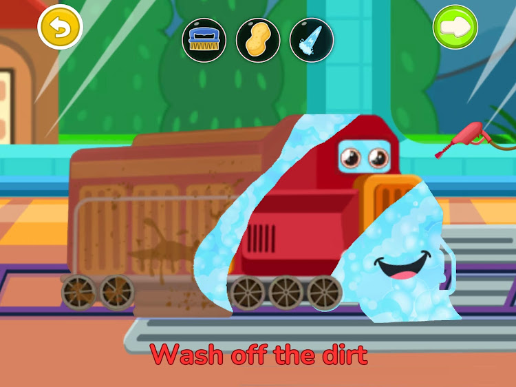 #8. Train Washing (Android) By: Velur Apps