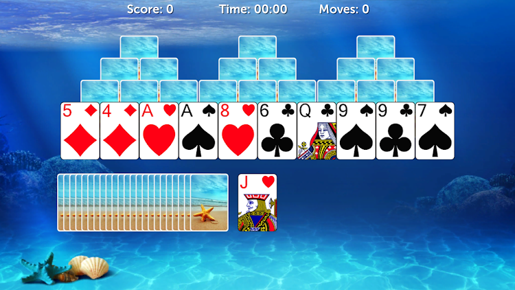 #7. TriPeaks Solitaire Pro+ (Android) By: Crazy Game Developer