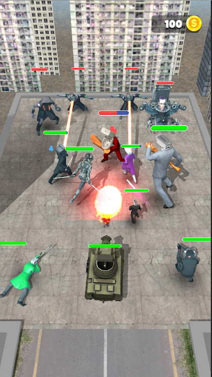 #10. Zombie Evolution Battle (Android) By: TheSunStudio