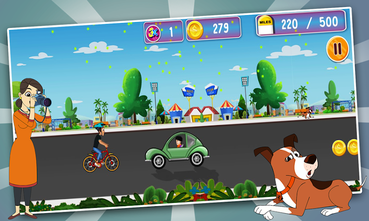 #7. Chikoo Aur Bunty Cycle Recycle (Android) By: TANGIAPPS IT SOLUTION PVT. LTD.