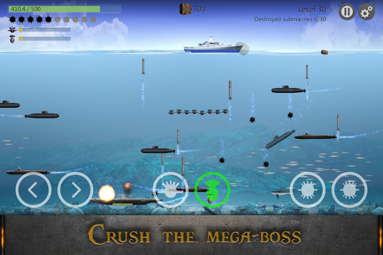 #2. Sea Battle : Submarine Warfare (Android) By: Art-bit