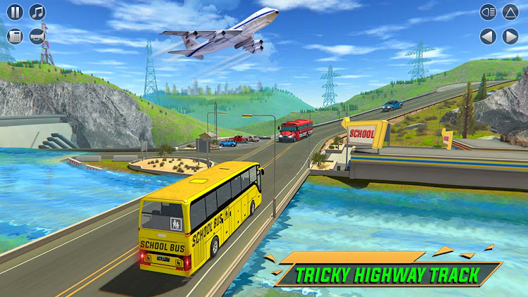 #3. School Bus Parking: 3d Game (Android) By: Gameboost Studio Inc.