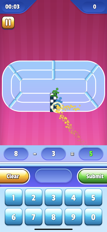 #7. Mathletix Subtraction (Android) By: player1games