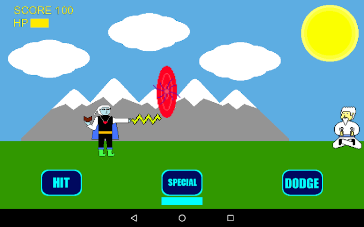 #8. Rainbow Meteor (Android) By: Hardai Games