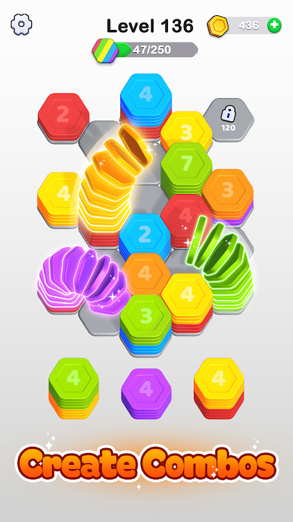 #2. Hexa Puzzle: Sorting Games (Android) By: Zego Studio