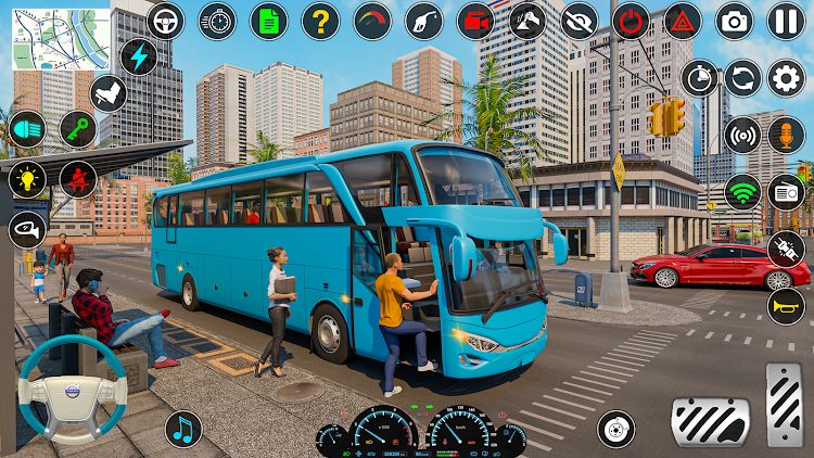 #2. Bus Simulator - 3D Bus Games (Android) By: Innovative Gaming Studios