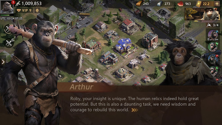 #7. Rise of Apes (Android) By: James Halliday