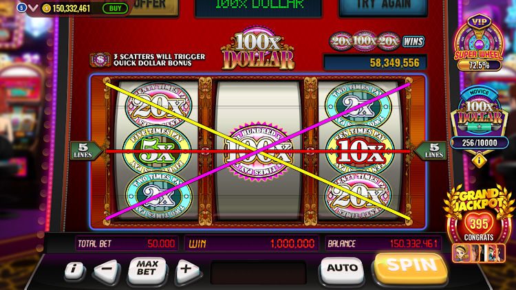 #9. Vegas Live Slots: Casino Games (Android) By: PLAYDOG