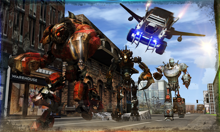 #3. Robot Helicopter Strike (Android) By: Black Cell Studio