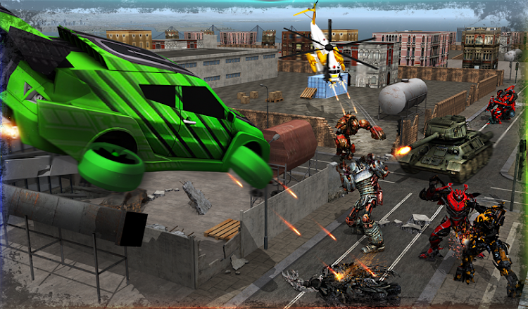 #10. Robot Helicopter Strike (Android) By: Black Cell Studio